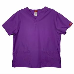 ❗️Dickies Purple Scrubs Top